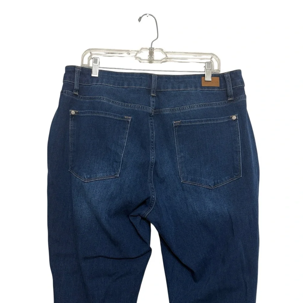 Judy Blue Skinny Jeans Women’s Size 18W Dark Wash Denim Stretch 5-Pocket - Picture 5 of 10